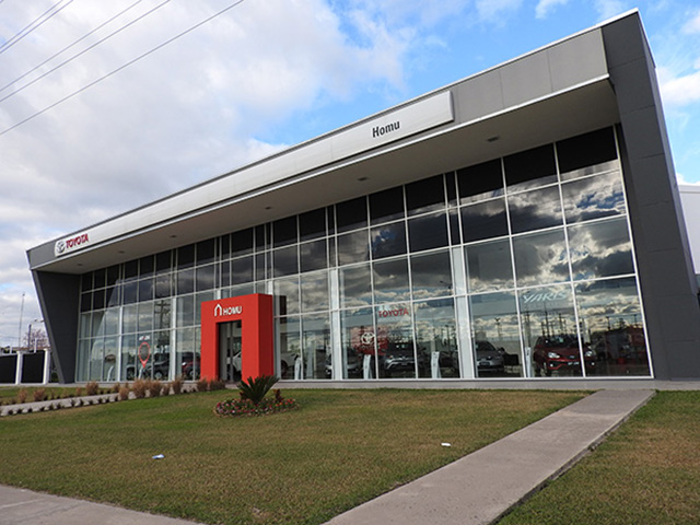 Homu. Concesionario Toyota.  Av Gendarmería Nacional 860, Formosa Proyecto /2.500m2