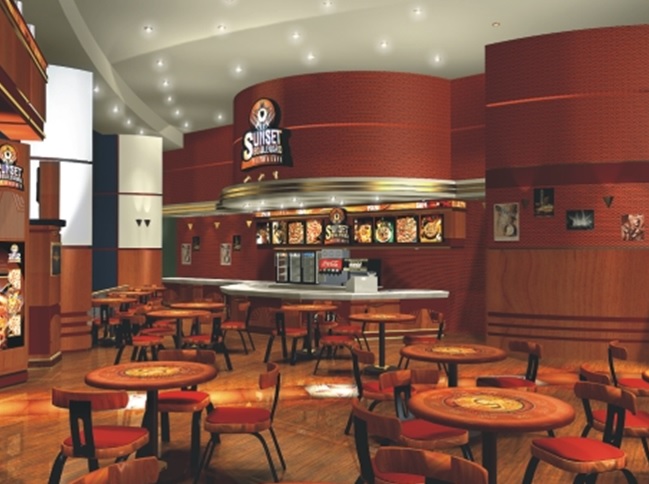 Hoyts General Cinema  Proyecto Sunset Burger 1er Puesto propuesta Imagen Corporativa